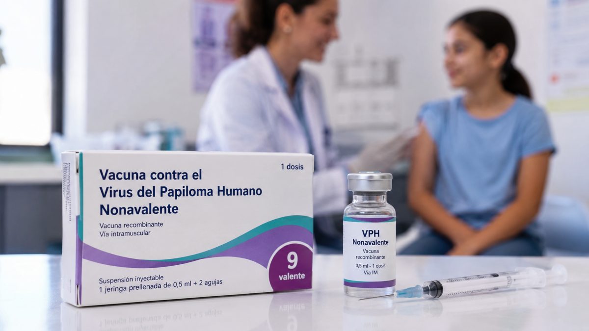 Nueva vacuna VPH nonavalente: protege contra 5 tipos más de cáncer